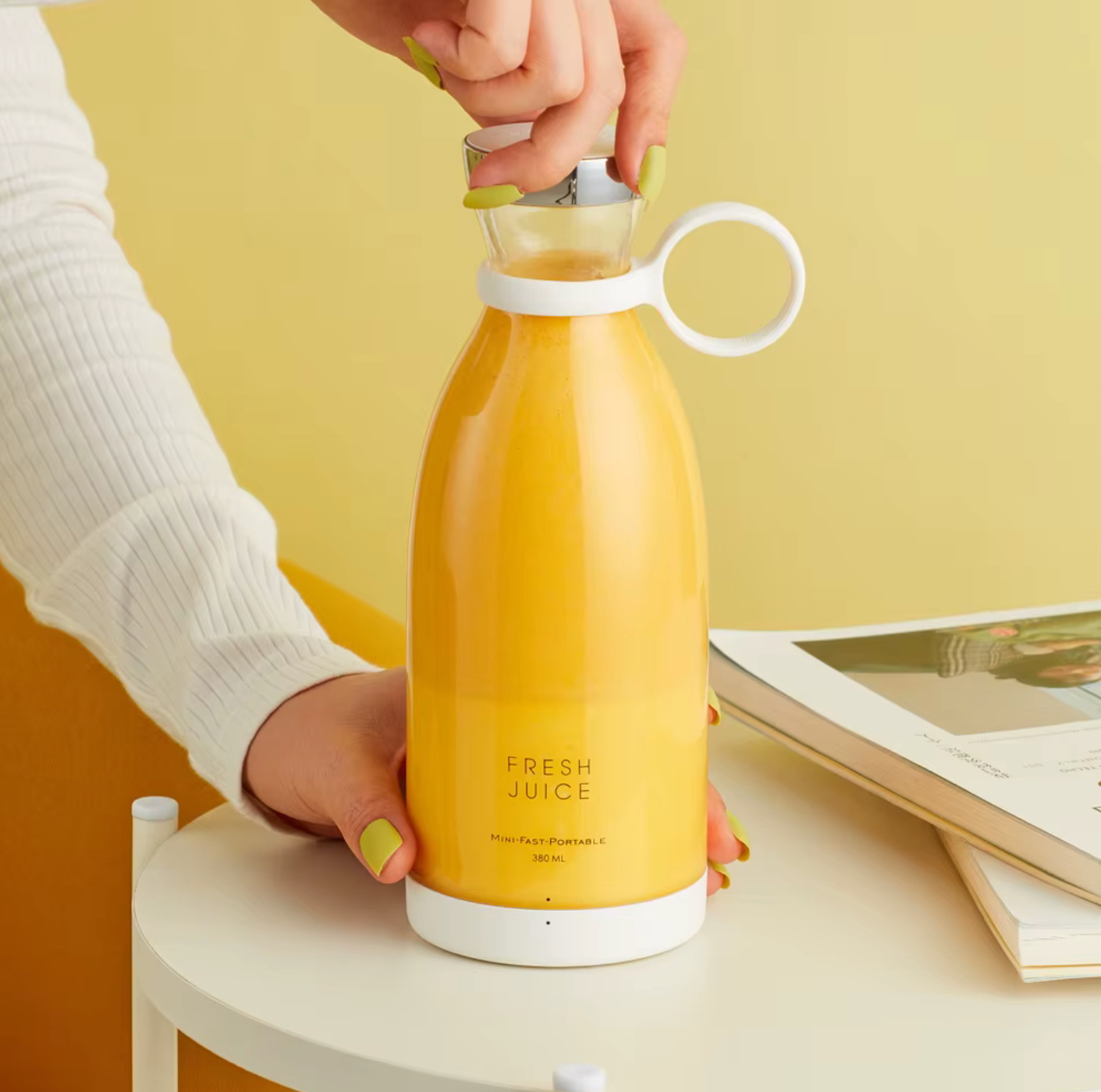 Batidora Portátil para Bebidas al Instante